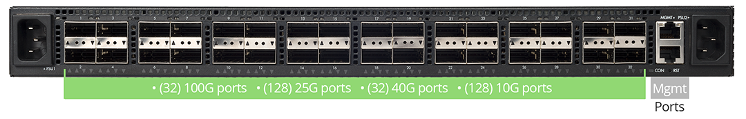 PacketMAX: 100G Advanced Aggregator TAP port diagram